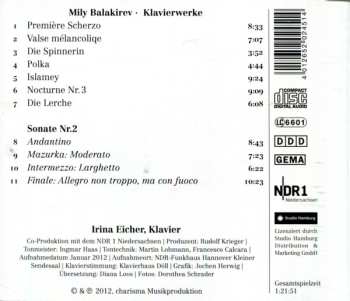 CD Mily Balakirev: Klavierwerke