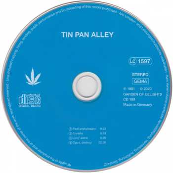 CD Irmin's Way: Tin Pan Alley  