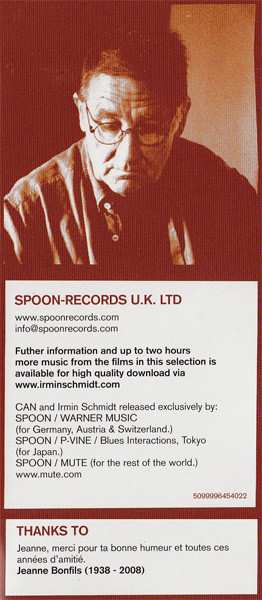 2CD Irmin Schmidt: Filmmusik Anthology Volume 4 & 5