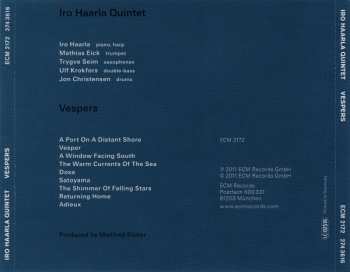 CD Iro Haarla Quintet: Vespers