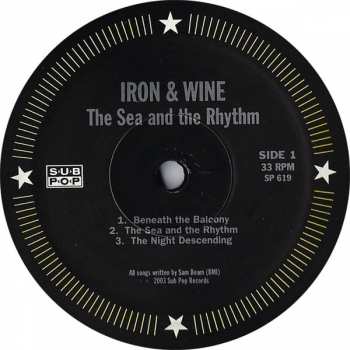 LP Iron And Wine: The Sea & The Rhythm