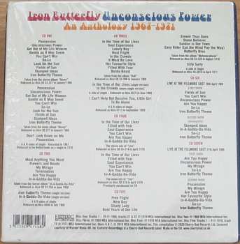 7CD/Coffret Iron Butterfly: Unconscious Power: An Anthology 1967-1971