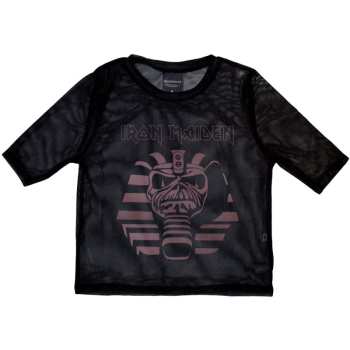 Merch Iron Maiden: Femmes Crop Top Powerslave Mummy