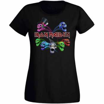 Merch Iron Maiden: Femmes T-shirt Legacy Of The Beast Live Album Skulls 