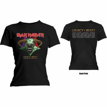 Marchandises Iron Maiden: Dámské Tričko Legacy Of The Beast Tour  S