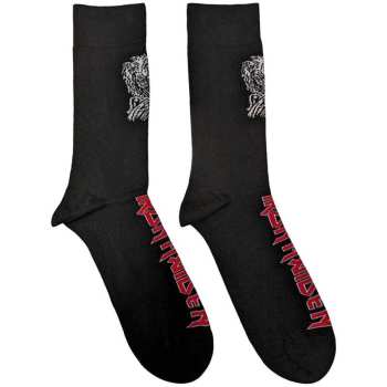 Marchandises Iron Maiden: Iron Maiden Unisex Ankle Socks: Killers Eddie (black) (uk Size 4 - 7) 36 - 42