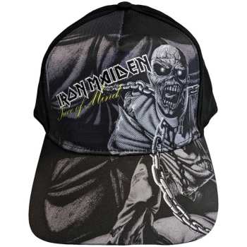Merch Iron Maiden: Casquette Piece Of Mind Greyscale