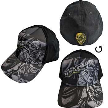 Marchandises Iron Maiden: Iron Maiden Unisex Baseball Cap: Piece Of Mind Greyscale