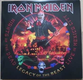 3LP Iron Maiden: Nights Of The Dead, Legacy Of The Beast: Live In Mexico City