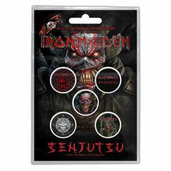 Merch Iron Maiden: Ensemble de plaques Senjutsu