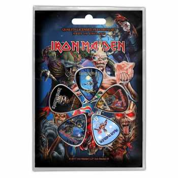 Merch Iron Maiden: Set de râpes Later Albums