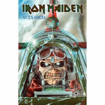 Merch Iron Maiden: Poster textile Aces High