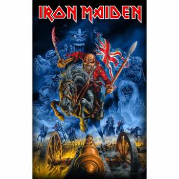 Merch Iron Maiden: Poster textile England