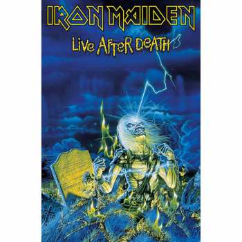 Merch Iron Maiden: Poster textile Live After Death
