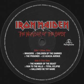 3LP Iron Maiden: The Number Of The Beast / Beast Over Hammersmith