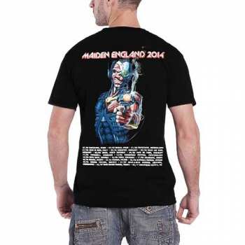 Marchandises Iron Maiden: Tričko England 2014 Tour  S