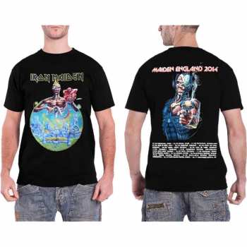 Marchandises Iron Maiden: Tričko England 2014 Tour  S