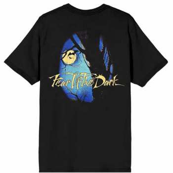Marchandises Iron Maiden: Tričko Fear Of The Dark Oval Eddie Moon S