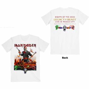 Marchandises Iron Maiden: Tričko Legacy Of The Beast Live In Mexico City  S