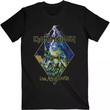 T-shirt Live After Death Diamond 