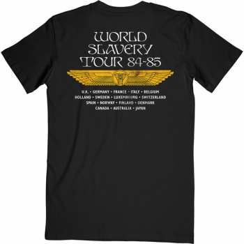Marchandises Iron Maiden: Tričko Powerslave World Slavery Tour  S