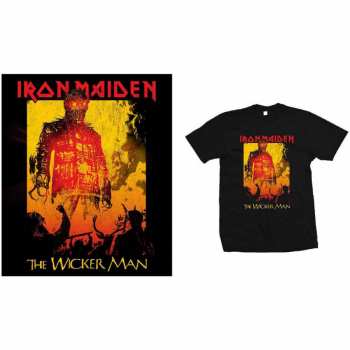Merch Iron Maiden: T-shirt The Wicker Man Fire 