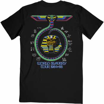 Marchandises Iron Maiden: Tričko World Slavery Tour '84 - '85  S