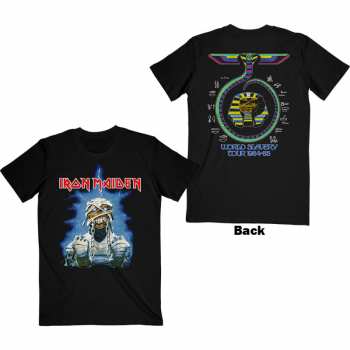Marchandises Iron Maiden: Tričko World Slavery Tour '84 - '85  S