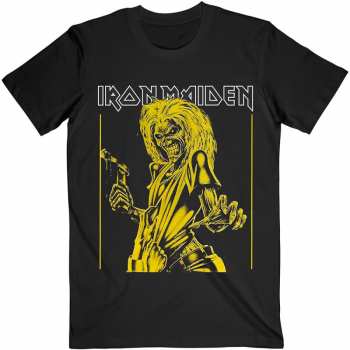 Merch Iron Maiden: T-shirt Yellow Flyer 