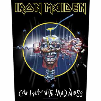 Merch Iron Maiden: Décoration arrière Can I Play With Madness