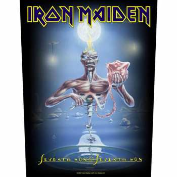 Merch Iron Maiden: Décoration arrière Seventh Son