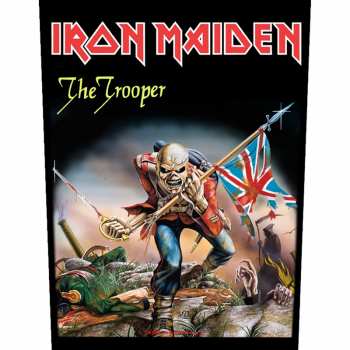 Merch Iron Maiden: Décoration arrière The Trooper