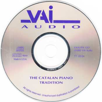CD Isaac Albéniz: The Catalan Piano Tradition