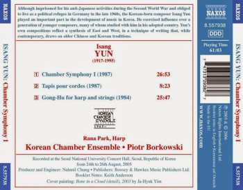 CD Isang Yun: Chamber Symphony,Tapis Pour Cordes,Gong Hu