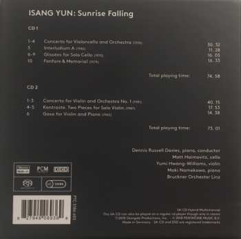 Coffret/2SACD Bruckner Orchestra Linz: Sunrise Falling