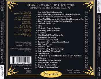 CD Isham Jones Orchestra: Shadows On The Swanee: 1932-1934