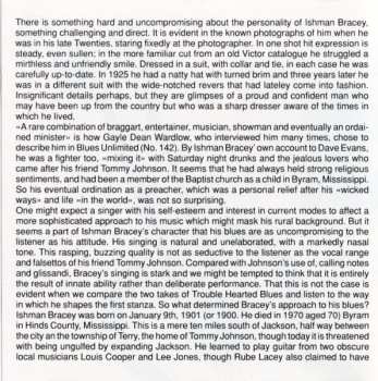 CD Ishman Bracey: Complete Recordings In Chronological Order (1928-1930)