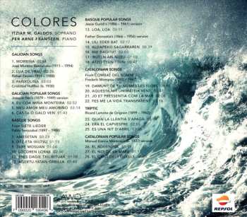 SACD Itziar Martinez Galdos: Colores: Galician, Basque And Catalonian Songs
