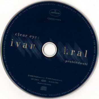 CD Ivan Kral: Clear Eyes - Prohlédnutí