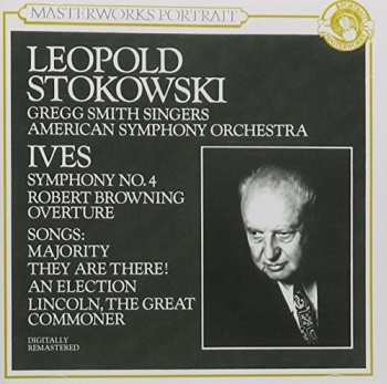 Album Ives / Stokowski / American Sym Orch: Sym No 4,browning