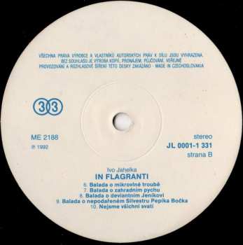LP Ivo Jahelka: In Flagranti