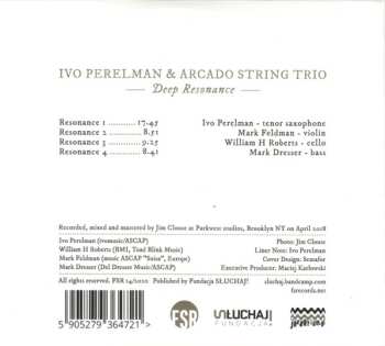 CD Ivo Perelman: Deep Resonance