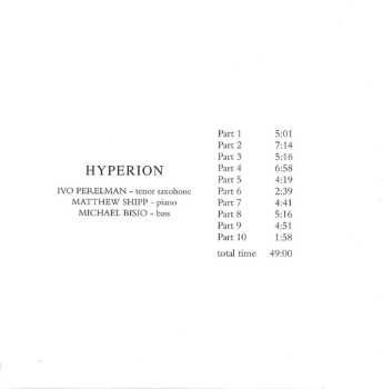 CD Ivo Perelman: Hyperion