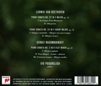 CD Ludwig van Beethoven: Piano Sonatas Opp. 54 & 78 / Piano Sonata No. 2 Op. 36
