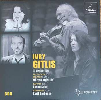 9CD/Coffret Ivry Gitlis: In Memoriam / Inédits Et Introuvables