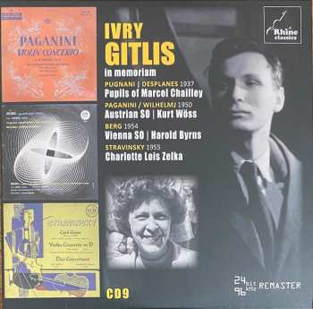 9CD/Coffret Ivry Gitlis: In Memoriam / Inédits Et Introuvables