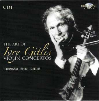 3CD/Coffret Ivry Gitlis: The Art Of Ivry Gitlis Violin Concertos