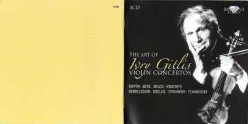 3CD/Coffret Ivry Gitlis: The Art Of Ivry Gitlis Violin Concertos