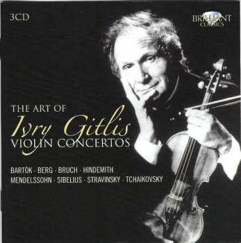 3CD/Coffret Ivry Gitlis: The Art Of Ivry Gitlis Violin Concertos