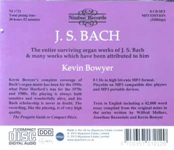 8CD/Coffret Johann Sebastian Bach: The Works For Organ